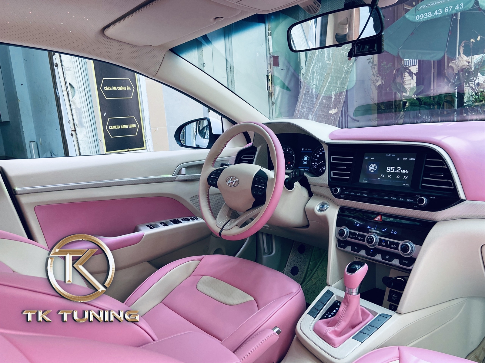 Đổi Màu Nội Thất Cho Xe Hyundai Elantra Tại Quận Gò Vấp Đẹp Rẻ