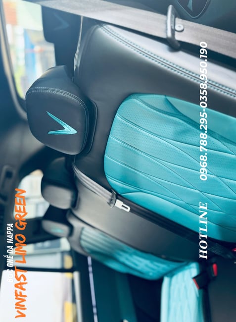 mẫu ghế da vinfast limo green tại tk tuning