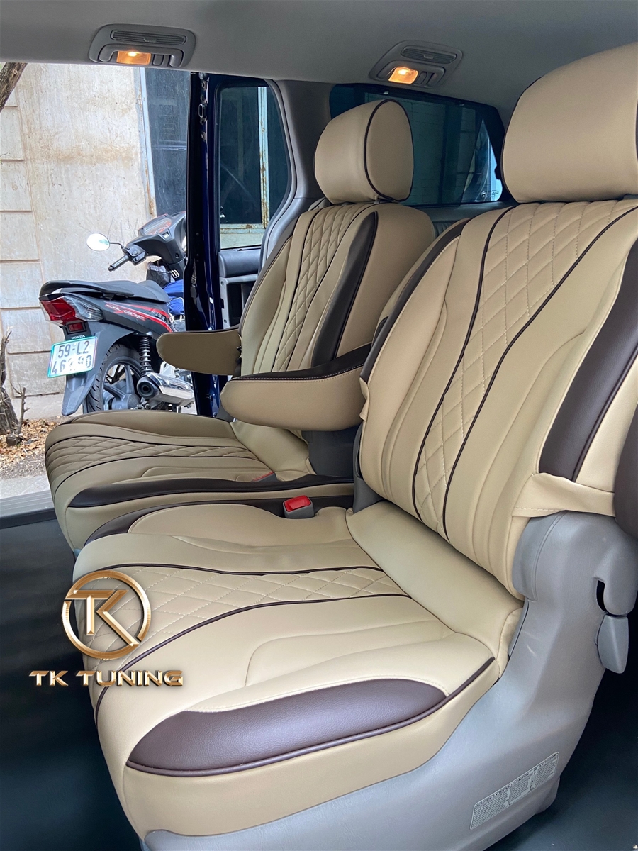 bọc ghế da cho xe toyota sienna