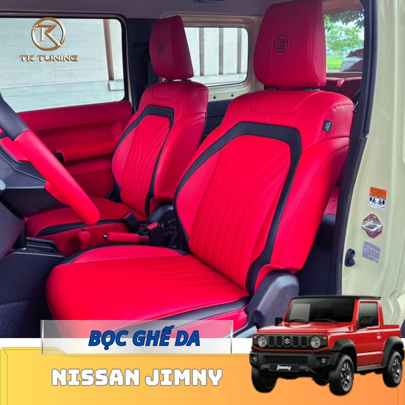 Bọc Da Nội Thất Suzuki Jimmy