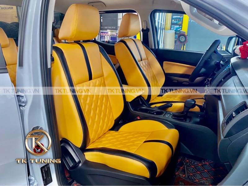 mẫu ghế da cho xe ford ranger tại tphcm