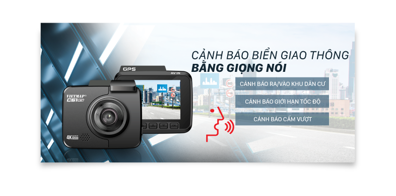 camera hành trình cảnh báo giao thông c61 pro
