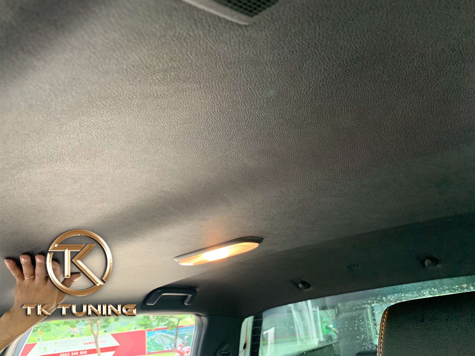 dán trần da xe Chevrolet Aveo tại tphcM