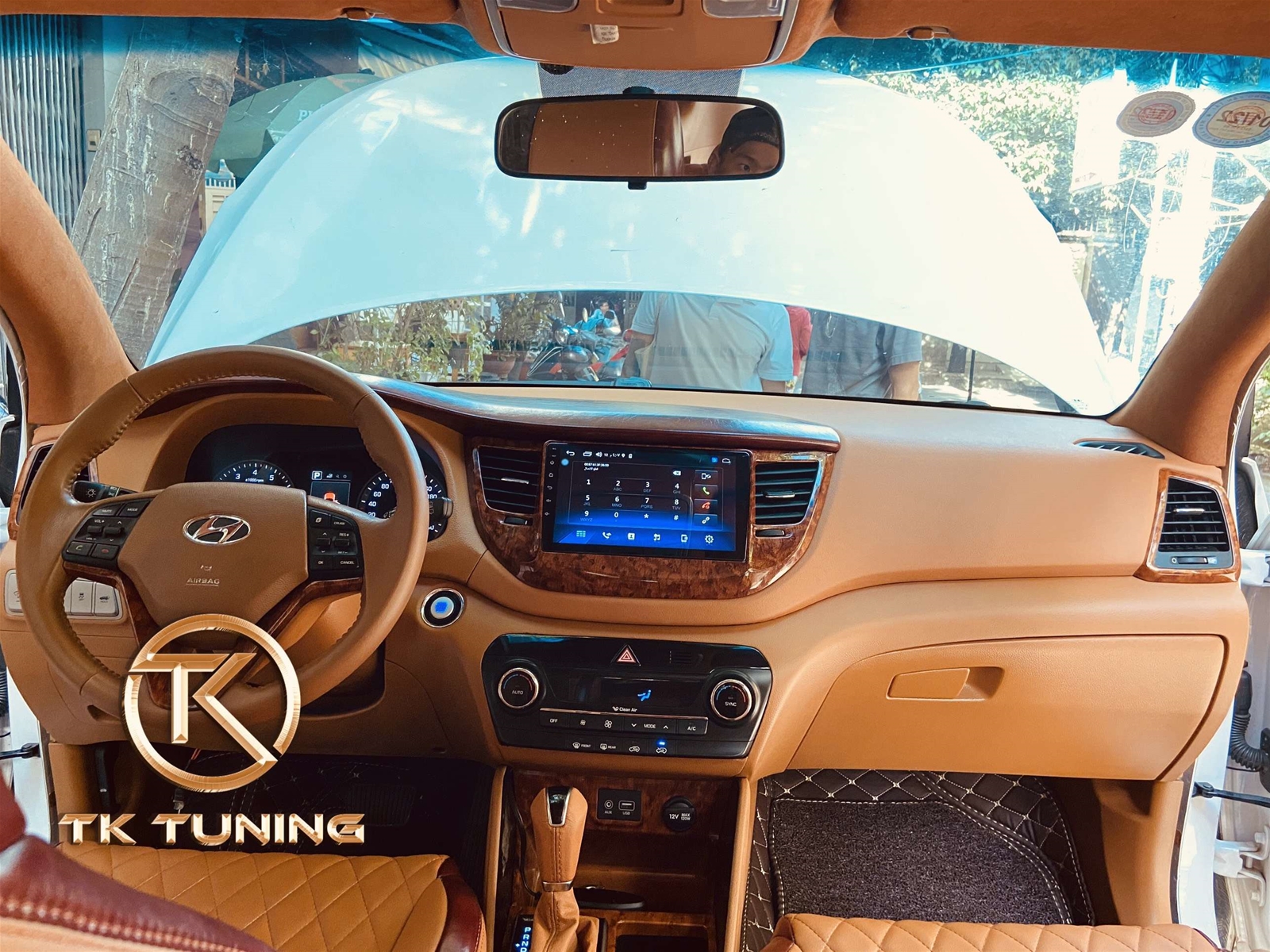 độ nội thất cho xe hyundai tucson