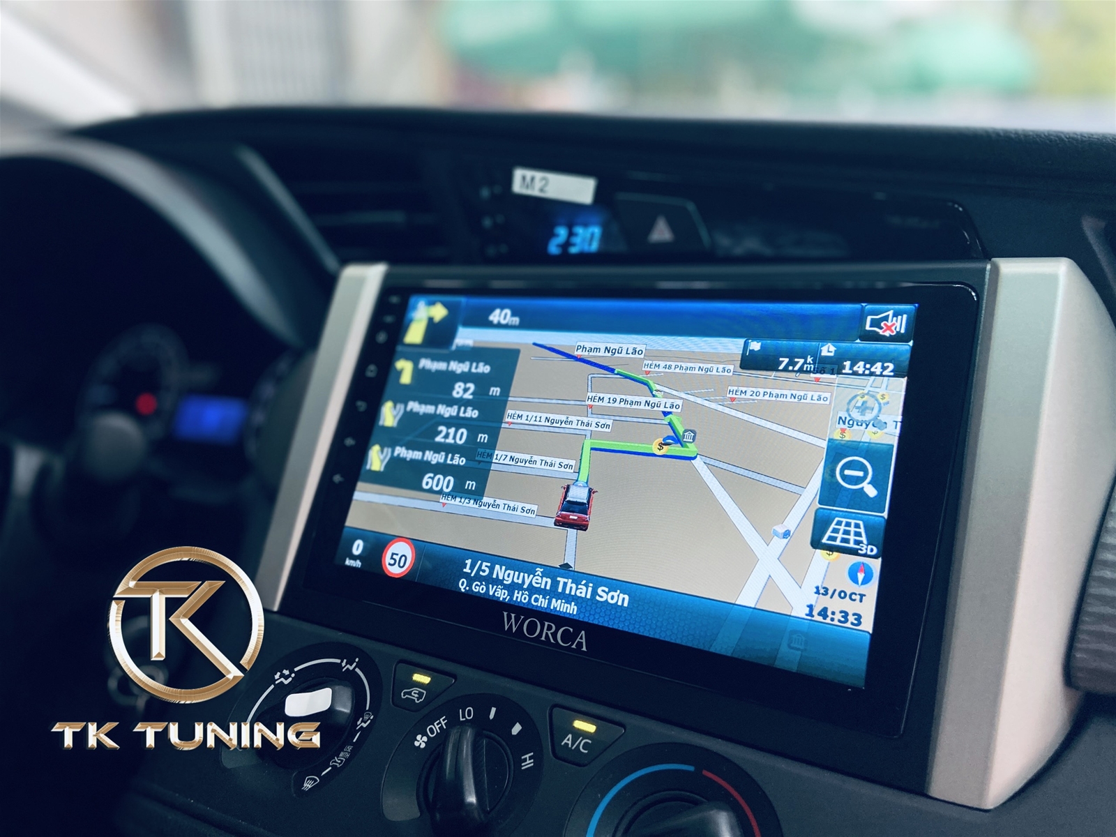 Màn Hình Dvd Android Theo Xe Toyota Altis