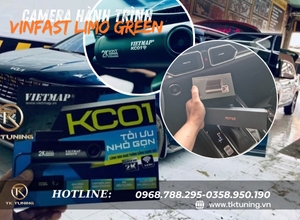 Lắp Đặt Camera Hành Trình Cho Xe Vinfast Limo Green