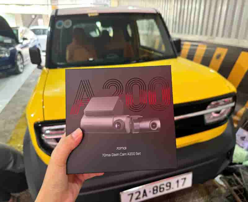 camera hành trình 70mai cho vinfast vf3