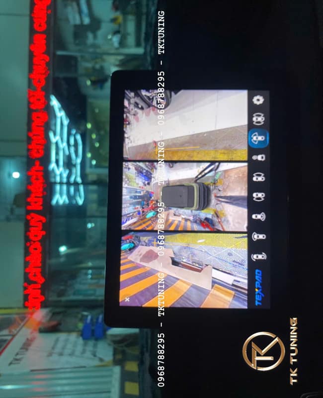 gắn camera 360 độ cho ô tô