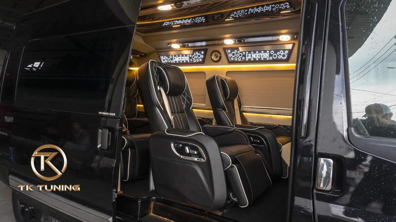 ghế vip cho xe ford transit