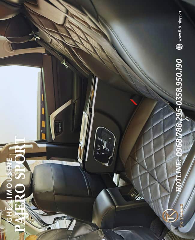 mẫu ghế limousine cho pajero 2025